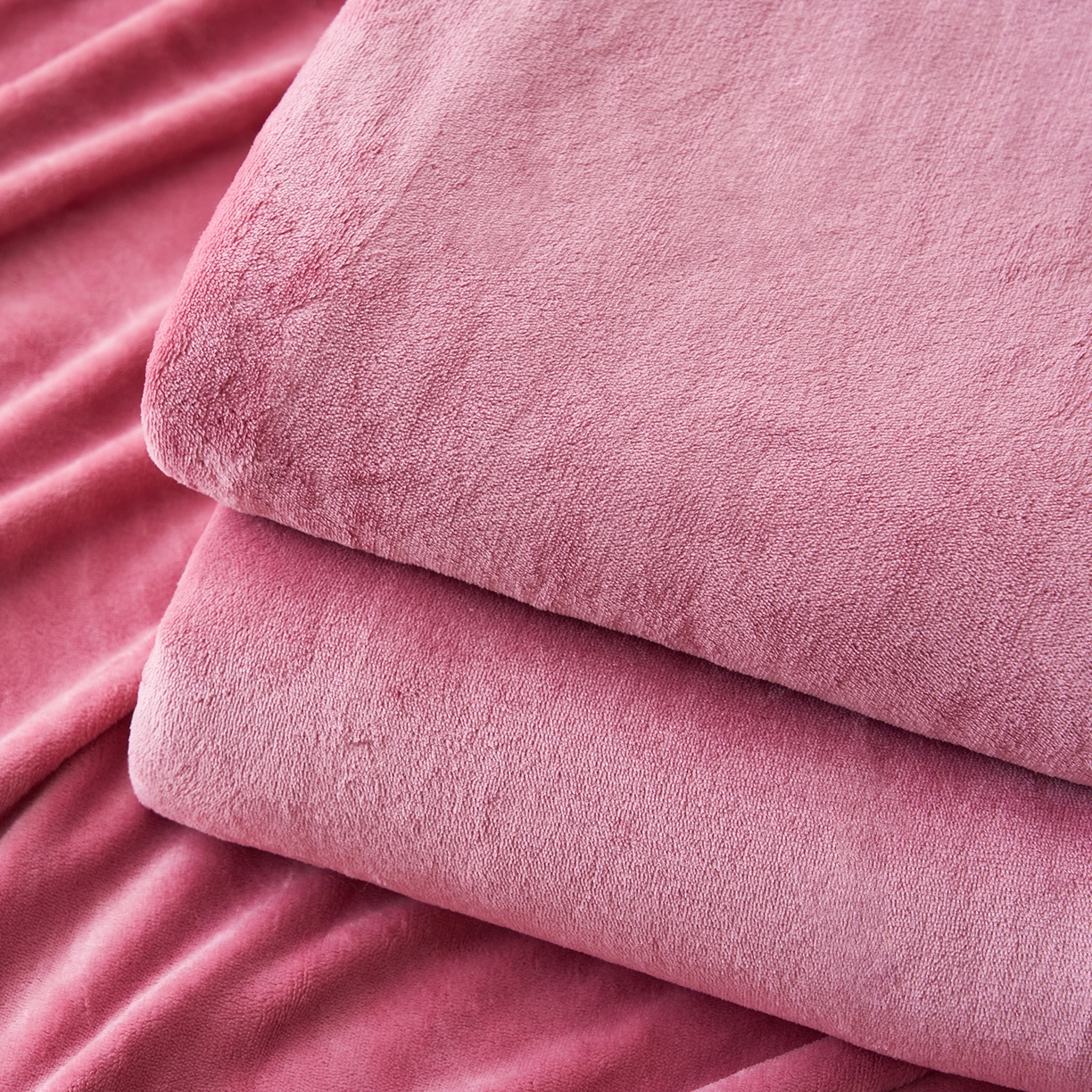 简爱家纺 2025新款高克重牛奶绒床单系列 豆沙