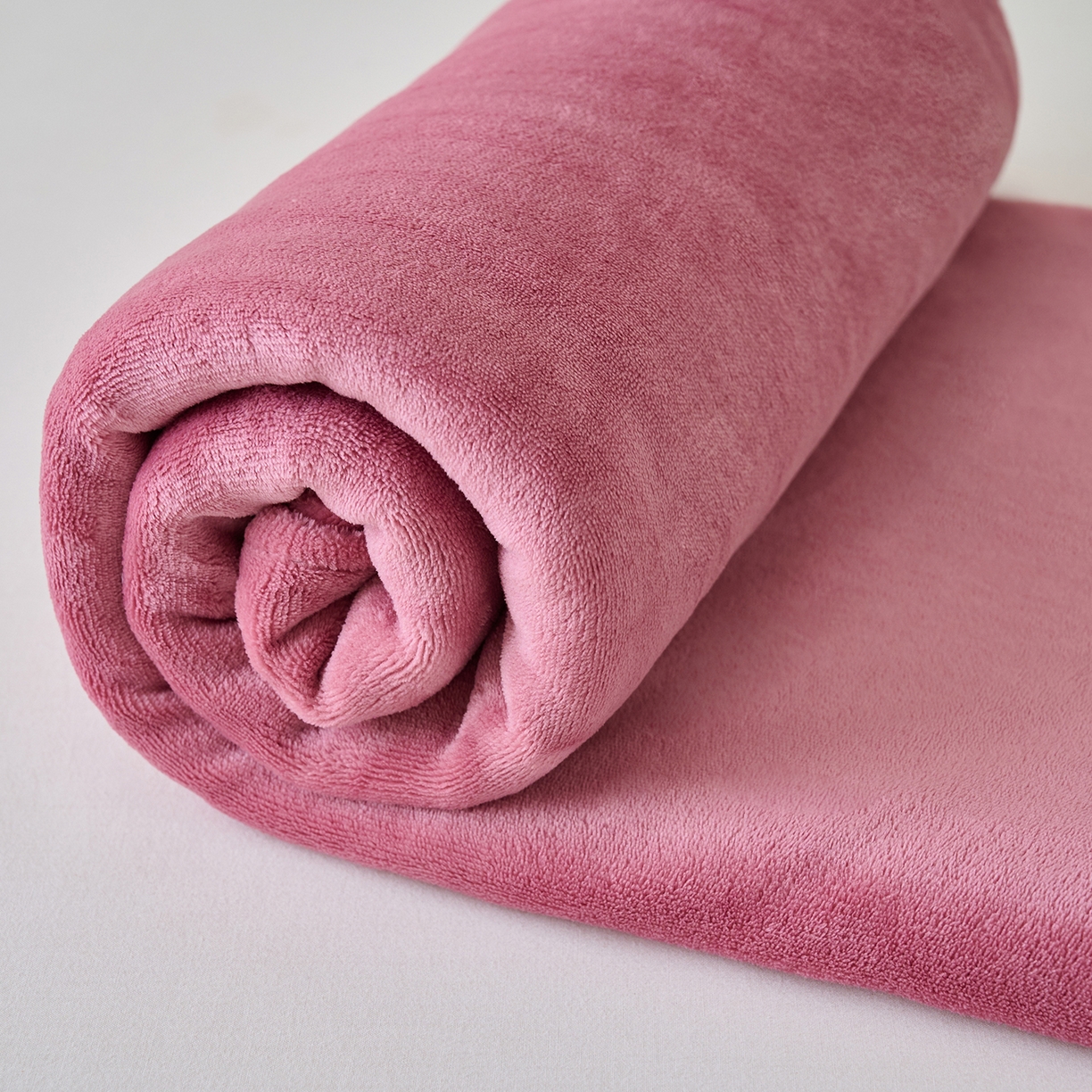 91家纺网 家纺一手货源 找家纺 简爱家纺 2025新款高克重牛奶绒床单系列 豆沙