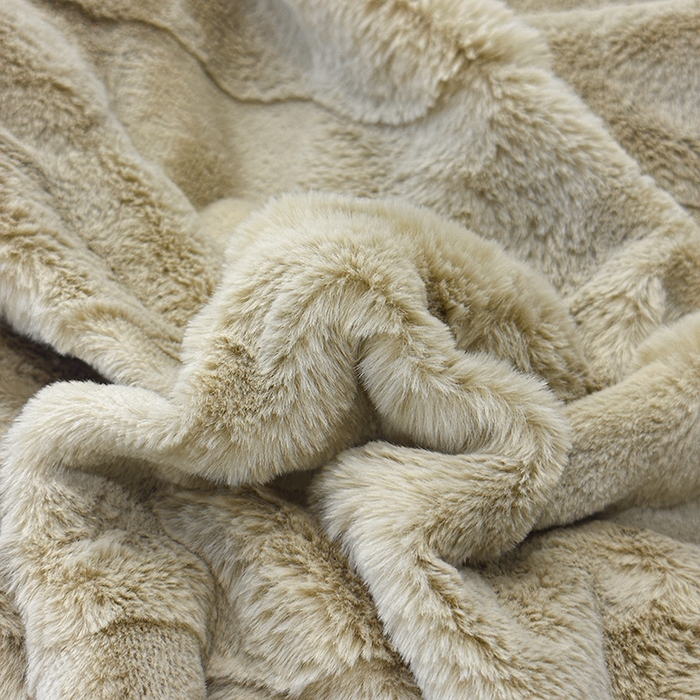 91家纺网 家纺一手货源 找家纺 宜代光年 2025新款托斯卡纳仿兔绒四件套-方格套件 托斯卡纳-方格咖