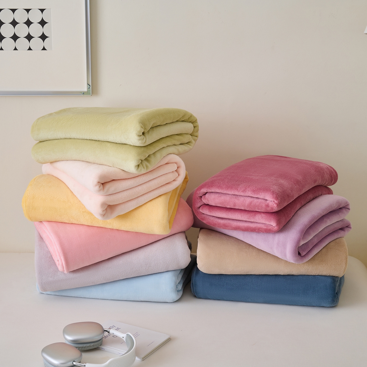 91家纺网 家纺一手货源 找家纺 简爱家纺 2025新款高克重牛奶绒床单系列 组合