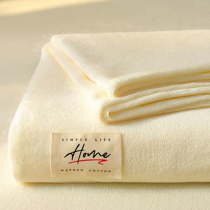 91家纺网 家纺一手货源 找家纺 （总）贝扬思家纺 2025新款牛奶绒纯色单床单-life系列