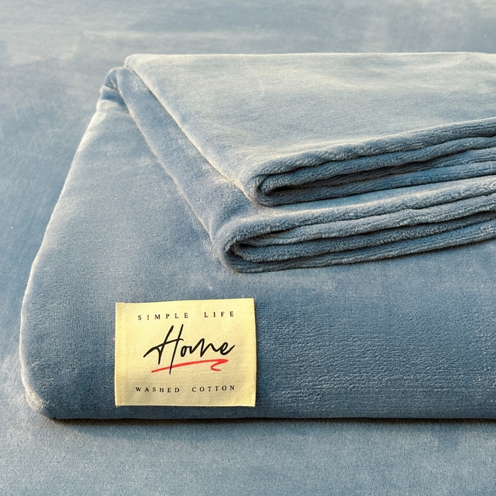 91家纺网 家纺一手货源 找家纺 （总）贝扬思家纺 2025新款牛奶绒纯色单床单-life系列