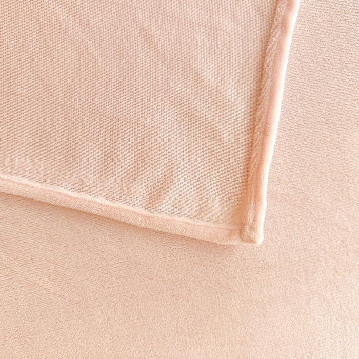 91家纺网 家纺一手货源 找家纺 贝扬思家纺 2025新款牛奶绒纯色单床单-life系列 Life-浅粉