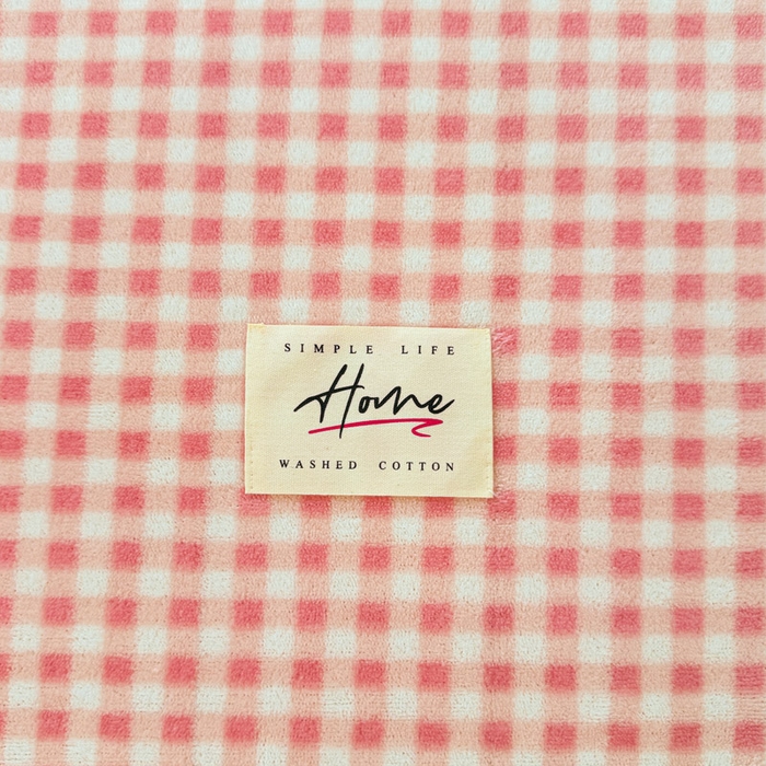 91家纺网 家纺一手货源 找家纺 贝扬思家纺 2025新款牛奶绒纯色单床单-life系列 Life-粉格