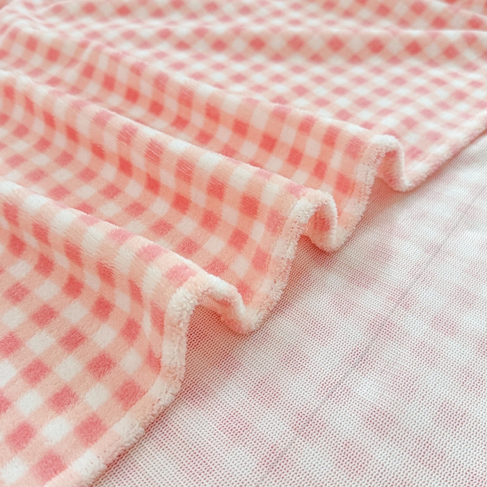 91家纺网 家纺一手货源 找家纺 贝扬思家纺 2025新款牛奶绒纯色单床单-life系列 Life-粉格