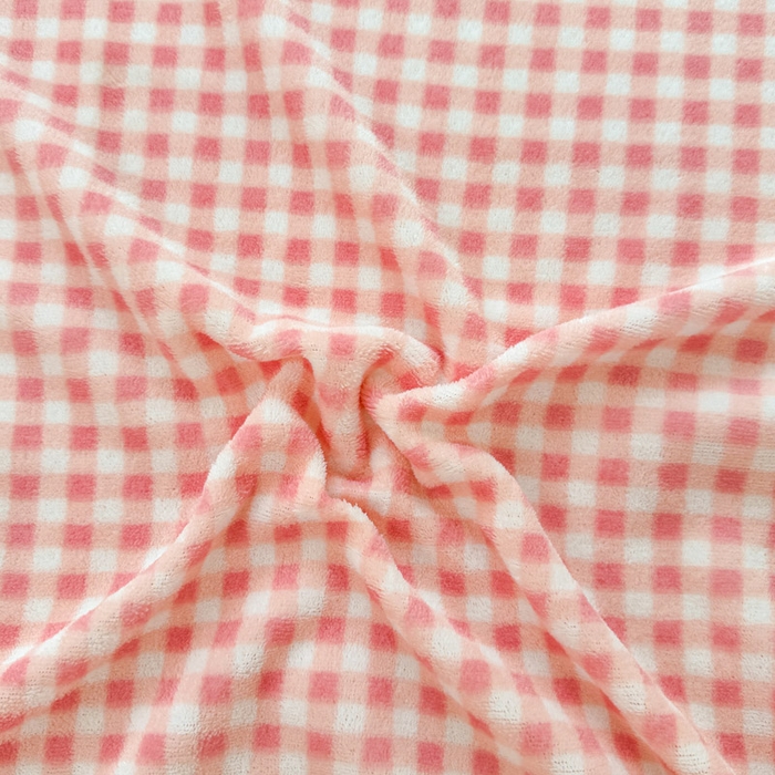 91家纺网 家纺一手货源 找家纺 贝扬思家纺 2025新款牛奶绒纯色单床单-life系列 Life-粉格