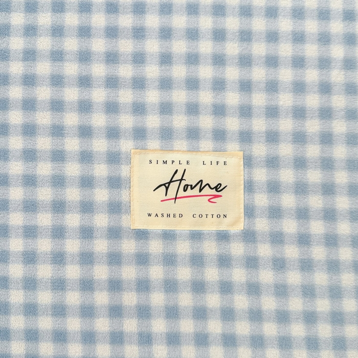 91家纺网 家纺一手货源 找家纺 贝扬思家纺 2025新款牛奶绒纯色单床单-life系列 Life-蓝格