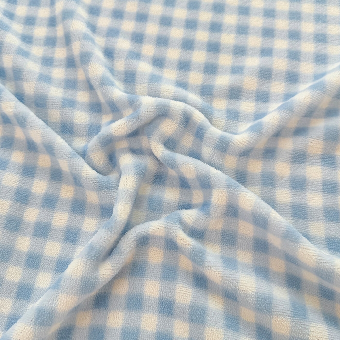 91家纺网 家纺一手货源 找家纺 贝扬思家纺 2025新款牛奶绒纯色单床单-life系列 Life-蓝格