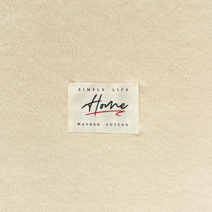 91家纺网 家纺一手货源 找家纺 贝扬思家纺 2025新款牛奶绒纯色单床单-life系列 Life-浅黄