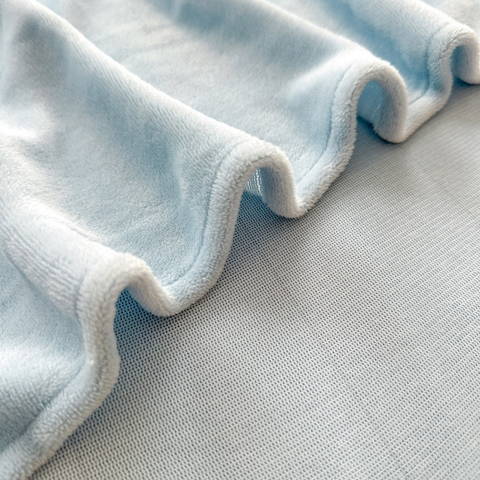 91家纺网 家纺一手货源 找家纺 贝扬思家纺 2025新款牛奶绒纯色单床单-life系列 Life-浅蓝