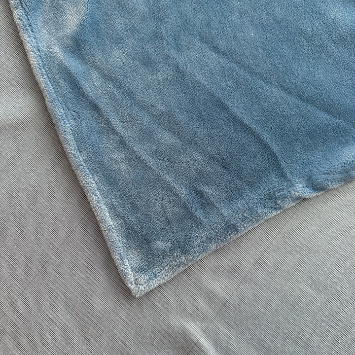 91家纺网 家纺一手货源 找家纺 贝扬思家纺 2025新款牛奶绒纯色单床单-life系列 Life-深蓝