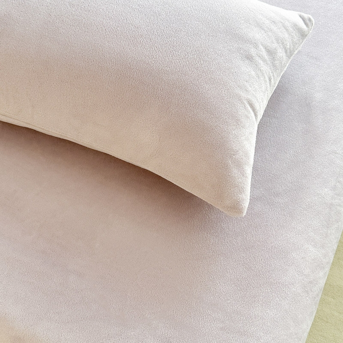 91家纺网 家纺一手货源 找家纺 贝扬思家纺 2025新款牛奶绒纯色单床单-life系列 Life-香芋紫