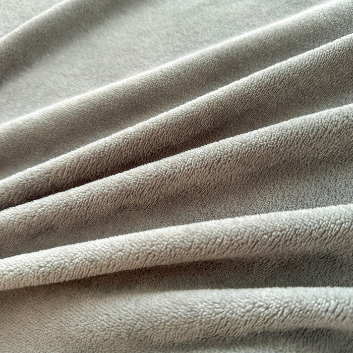 91家纺网 家纺一手货源 找家纺 贝扬思家纺 2025新款牛奶绒纯色单床单-life系列 Life-银灰