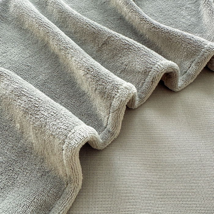 91家纺网 家纺一手货源 找家纺 贝扬思家纺 2025新款牛奶绒纯色单床单-life系列 Life-银灰