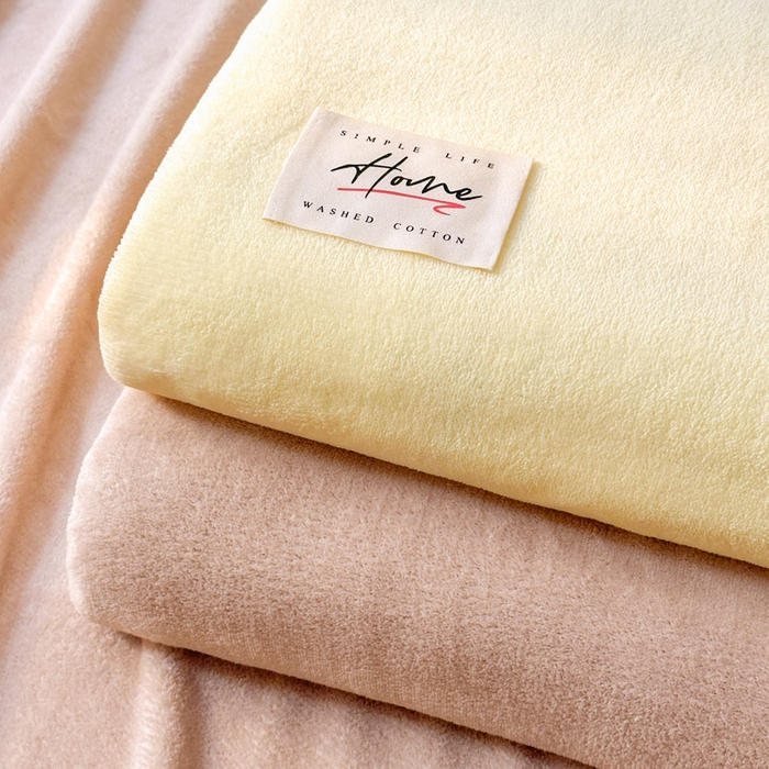 91家纺网 家纺一手货源 找家纺 贝扬思家纺 2025新款牛奶绒纯色单床单-life系列 组合