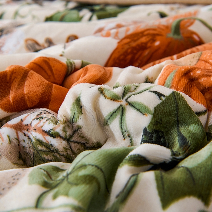 91家纺网 家纺一手货源 找家纺 （总）小鱼儿家纺 2025新款直播爆款AB版石墨烯南瓜被冬被加厚保暖单人双人被子被芯批发一件代发