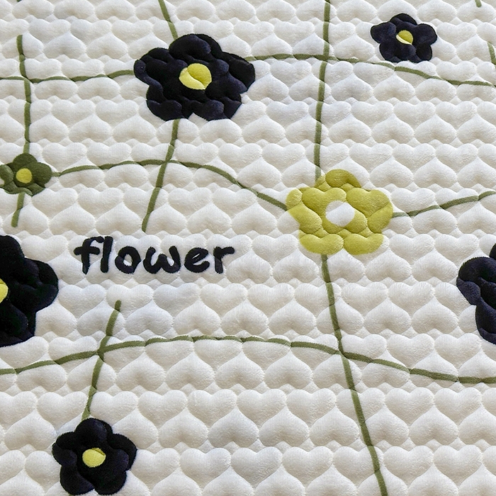 91家纺网 家纺一手货源 找家纺 （总）宜代光年 2025新款牛奶绒夹棉床垫床盖