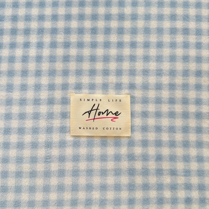 91家纺网 家纺一手货源 找家纺 贝扬思家纺 2025新款牛奶绒纯色单床笠-home系列 Home-蓝格