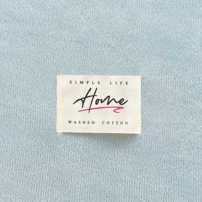 91家纺网 家纺一手货源 找家纺 贝扬思家纺 2025新款牛奶绒纯色单床笠-home系列 Home-浅蓝