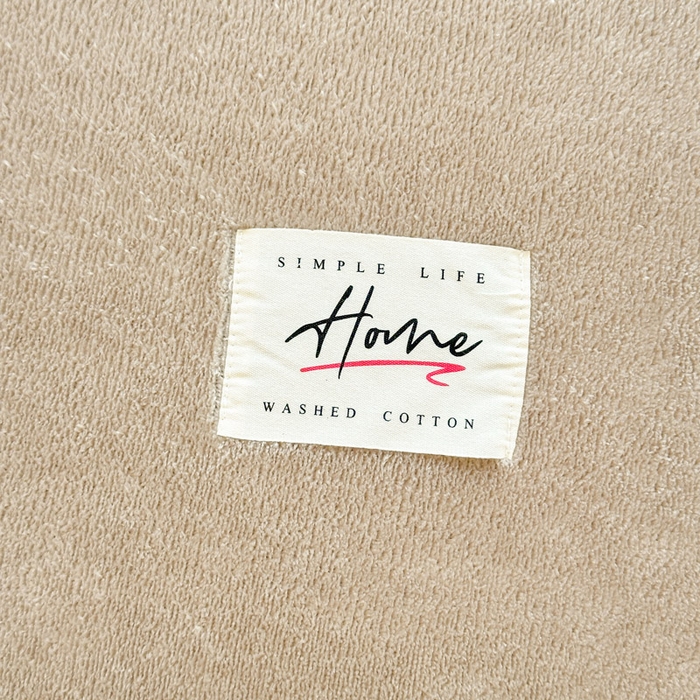 91家纺网 家纺一手货源 找家纺 贝扬思家纺 2025新款牛奶绒纯色单床笠-home系列 Home-土咖