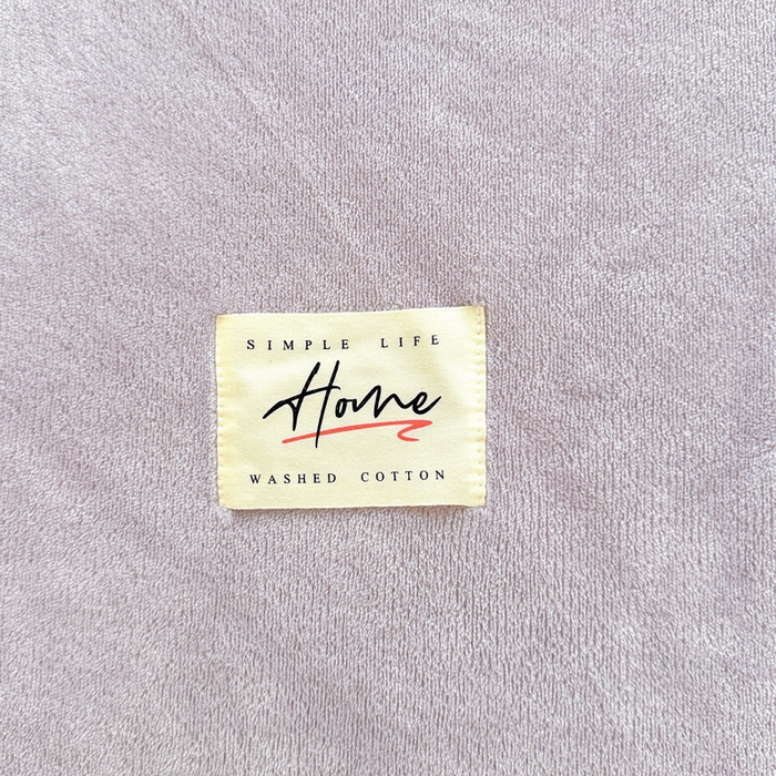 91家纺网 家纺一手货源 找家纺 贝扬思家纺 2025新款牛奶绒纯色单床笠-home系列 Home-香芋紫