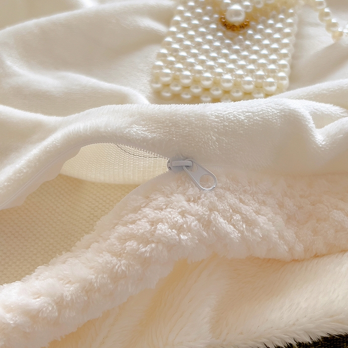 91家纺网 家纺一手货源 找家纺 宜代光年 2025新款雕花印花暖羊绒系列四件套 暖羊绒-小老虎