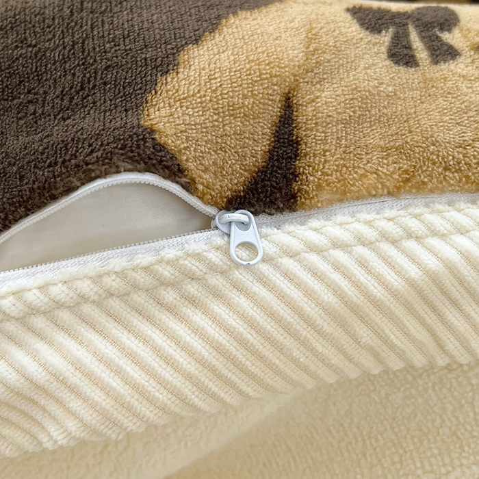 91家纺网 家纺一手货源 找家纺 宜代光年 2025新款雕花印花暖羊绒系列四件套 暖羊绒-吉米咖