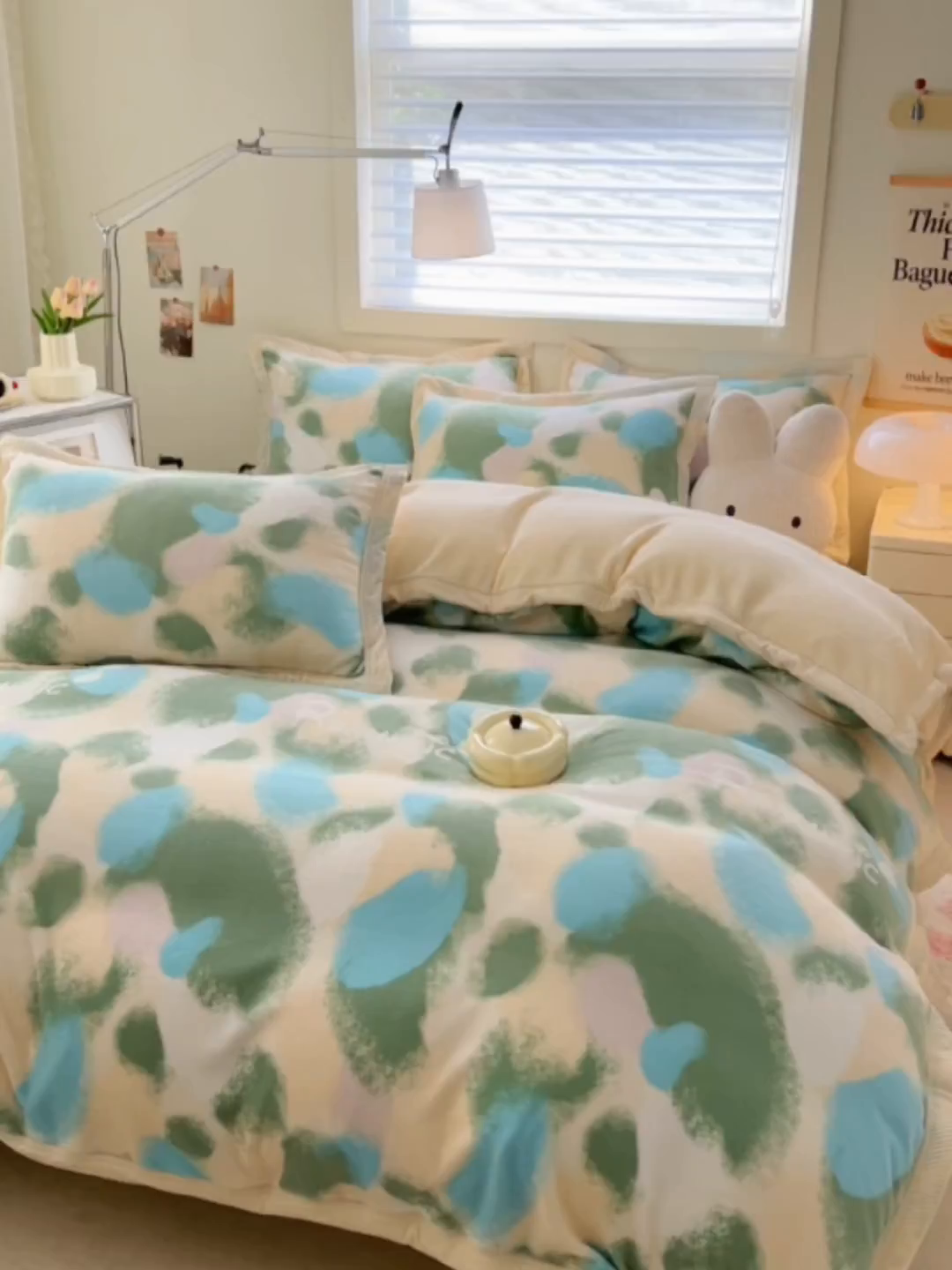 91家纺网 家纺一手货源 找家纺 宜代光年 2025新款雕花印花暖羊绒系列四件套 暖羊绒-浪漫的爱