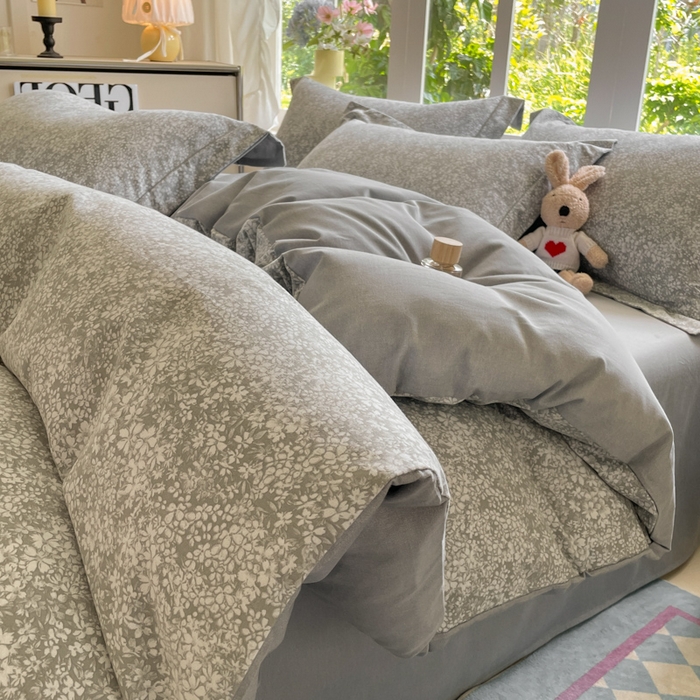 仔仔熊 2025新款磨毛四件套系列 暮云星蕊