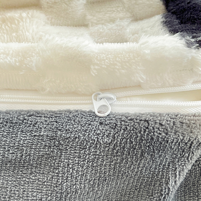 91家纺网 家纺一手货源 找家纺 宜代光年 2025新款大豆绒提花系列四件套（提供买家秀）-印花款 大豆绒-熊宝