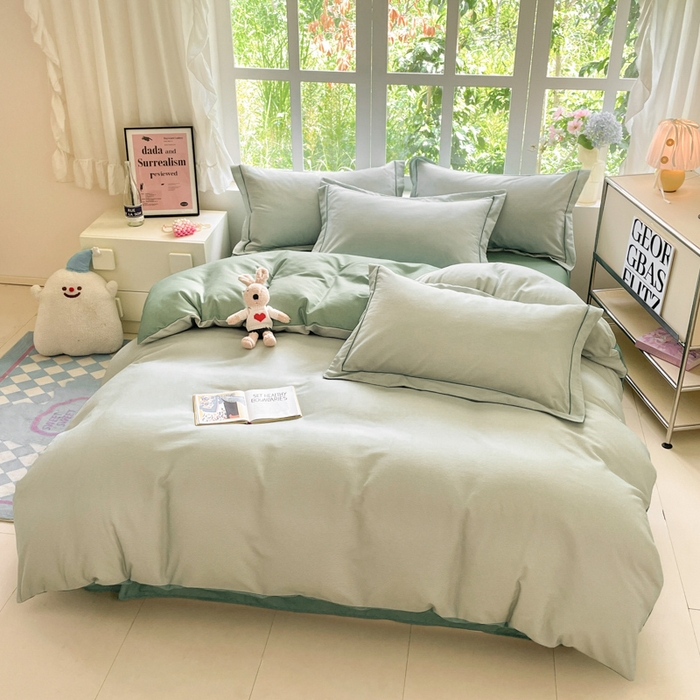 91家纺网 家纺一手货源 找家纺 （总）仔仔熊 2025新款磨毛四件套系列