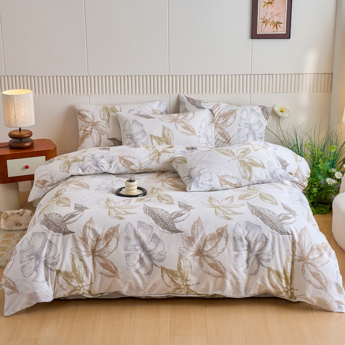 91家纺网 家纺一手货源 找家纺 （总）春皖家纺 2025新款原棉磨毛回暖系列风格1-四件套