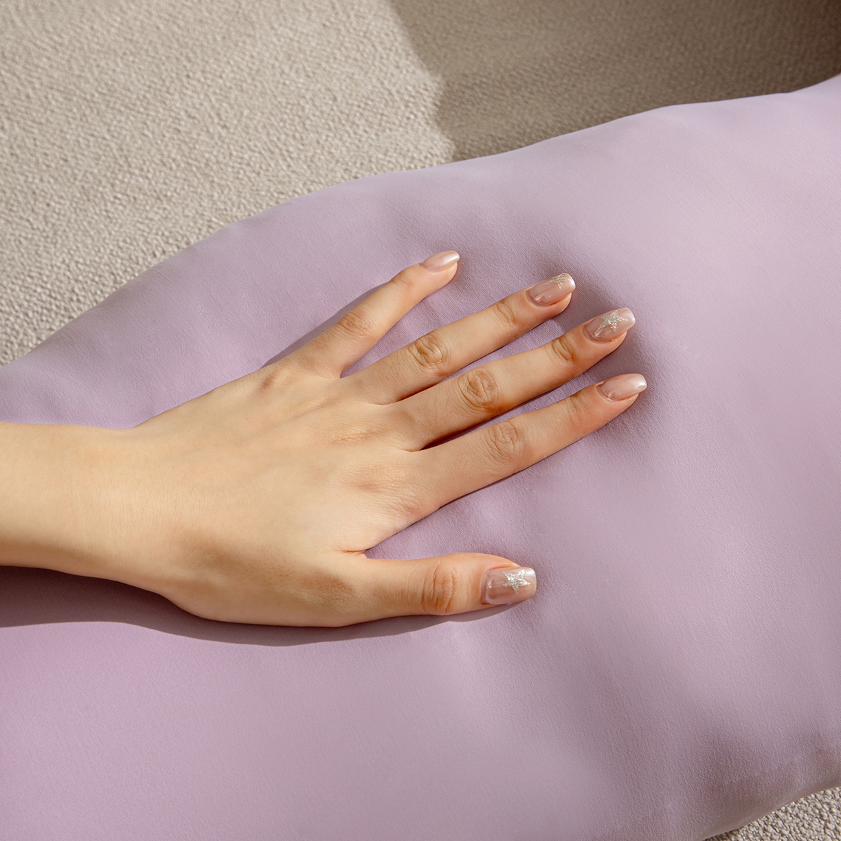 91家纺网 家纺一手货源 找家纺 沐沐家纺 2026新款海马抱抱枕 紫色