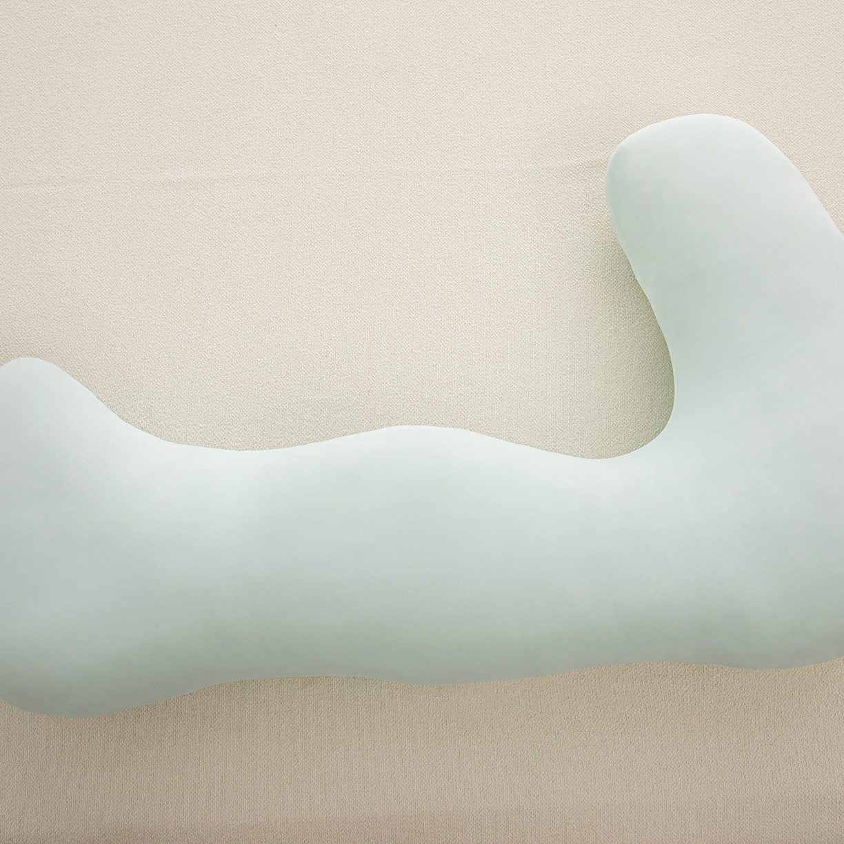 91家纺网 家纺一手货源 找家纺 沐沐家纺 2026新款海马抱抱枕 绿色