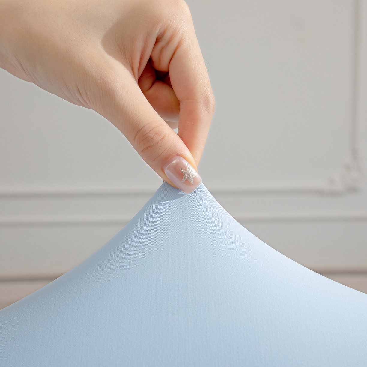 91家纺网 家纺一手货源 找家纺 沐沐家纺 2026新款海马抱抱枕 蓝色