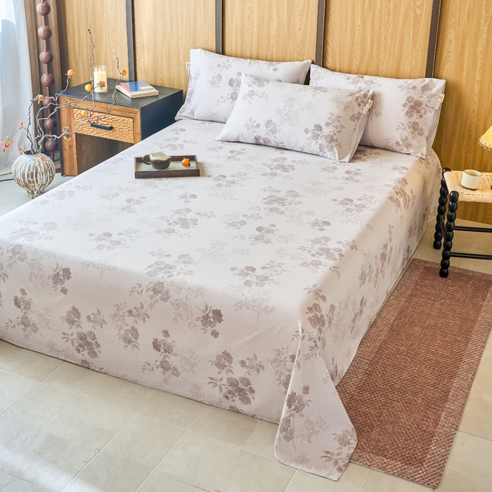 91家纺网 家纺一手货源 找家纺 （总）春皖家纺 2025新款原棉磨毛回暖系列风格1-床单