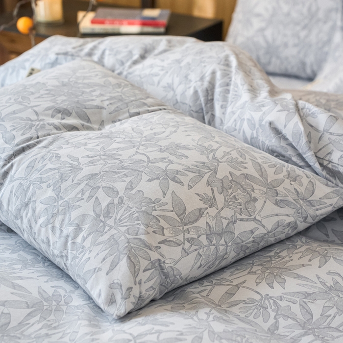 91家纺网 家纺一手货源 找家纺 春皖家纺 2025新款全棉原棉磨毛色织水洗四件套回暖系列-风格二 恋影春天