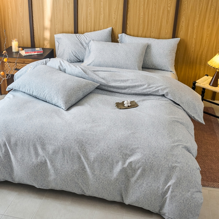 91家纺网 家纺一手货源 找家纺 春皖家纺 2025新款全棉原棉磨毛色织水洗四件套回暖系列-风格二 幸福里