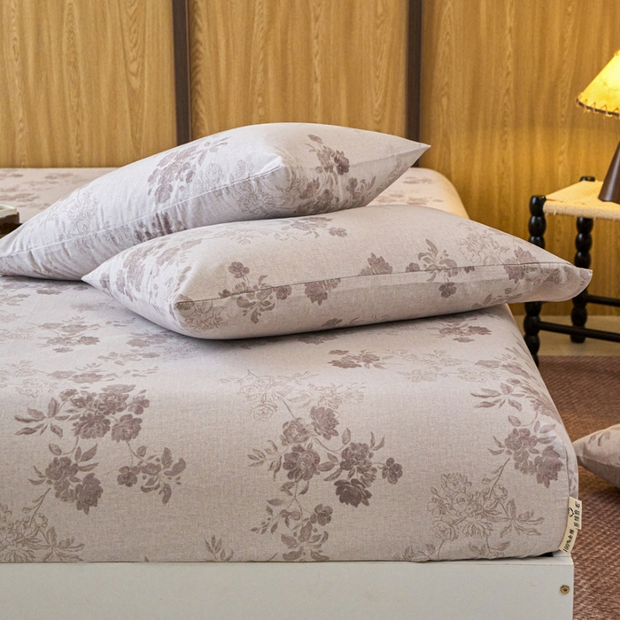 91家纺网 家纺一手货源 找家纺 （总）春皖家纺 2025新款原棉磨毛回暖系列风格1-床笠