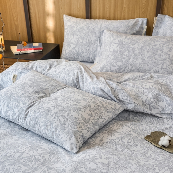 91家纺网 家纺一手货源 找家纺 春皖家纺 2025新款原棉磨毛四件套-风格一恋影春天