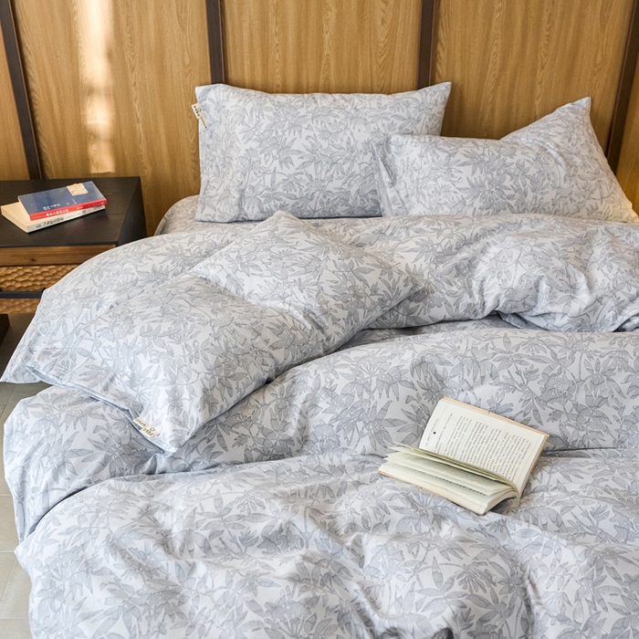 91家纺网 家纺一手货源 找家纺 春皖家纺 2025新款原棉磨毛四件套-风格一恋影春天