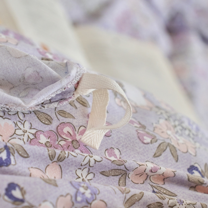 91家纺网 家纺一手货源 找家纺 春皖家纺 2025新款原棉磨毛四件套-风格一萌萌兔