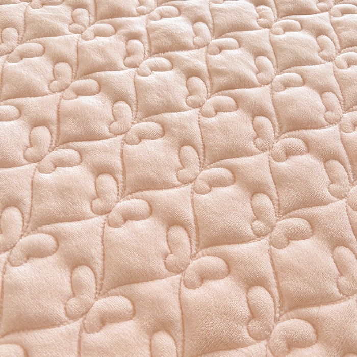 91家纺网 家纺一手货源 找家纺 罗艺轩 2025新款简约雕花牛奶绒可拆卸床裙四件套蝶恋（已申专版，严格控价） 蝶恋-玉