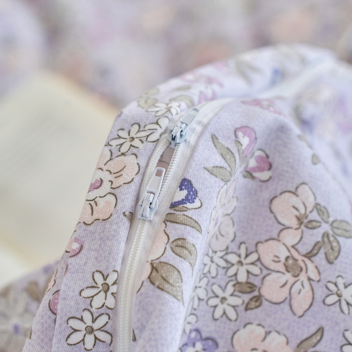 91家纺网 家纺一手货源 找家纺 春皖家纺 2025新款原棉磨毛四件套-风格一萌萌兔