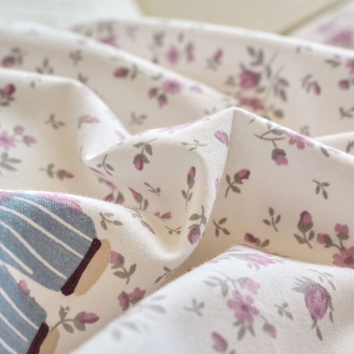 91家纺网 家纺一手货源 找家纺 春皖家纺 2025新款原棉磨毛四件套-风格一旺财