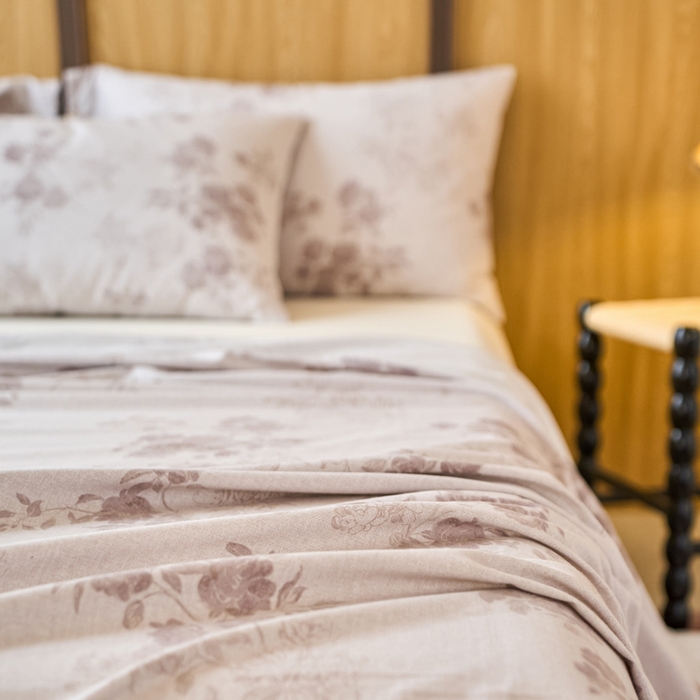 91家纺网 家纺一手货源 找家纺 （总）春皖家纺 2025新款原棉磨毛单床单 床单单件-风格一