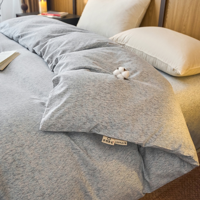 91家纺网 家纺一手货源 找家纺 春皖家纺 2025新款全棉原棉磨毛色织水洗单被套回暖系列-风格二 幸福里