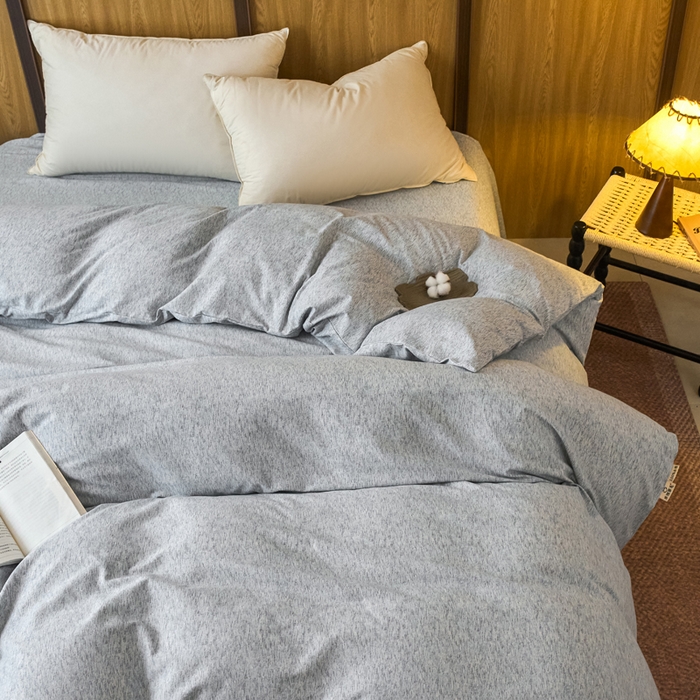 91家纺网 家纺一手货源 找家纺 春皖家纺 2025新款全棉原棉磨毛色织水洗单被套回暖系列-风格二 幸福里