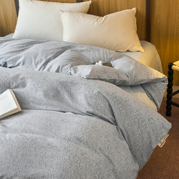 91家纺网 家纺一手货源 找家纺 春皖家纺 2025新款全棉原棉磨毛色织水洗单被套回暖系列-风格二 幸福里
