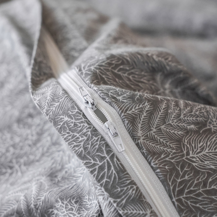 91家纺网 家纺一手货源 找家纺 春皖家纺 2025新款全棉原棉磨毛色织水洗单被套回暖系列-风格二 叶相思